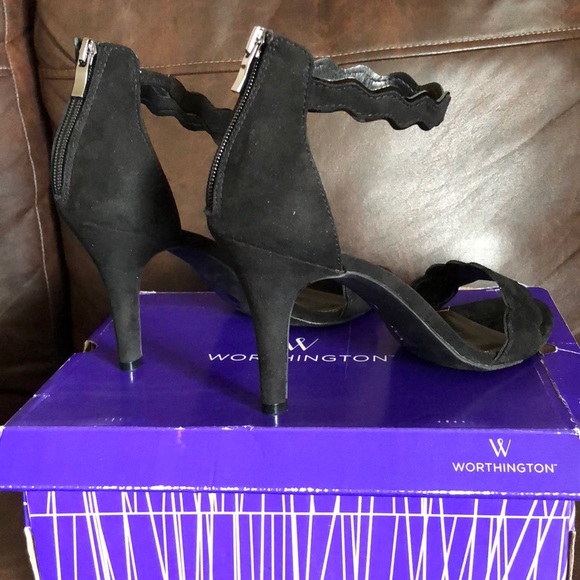 Worthington Cohen Heels Black New Size 10 - Picture 4 of 8